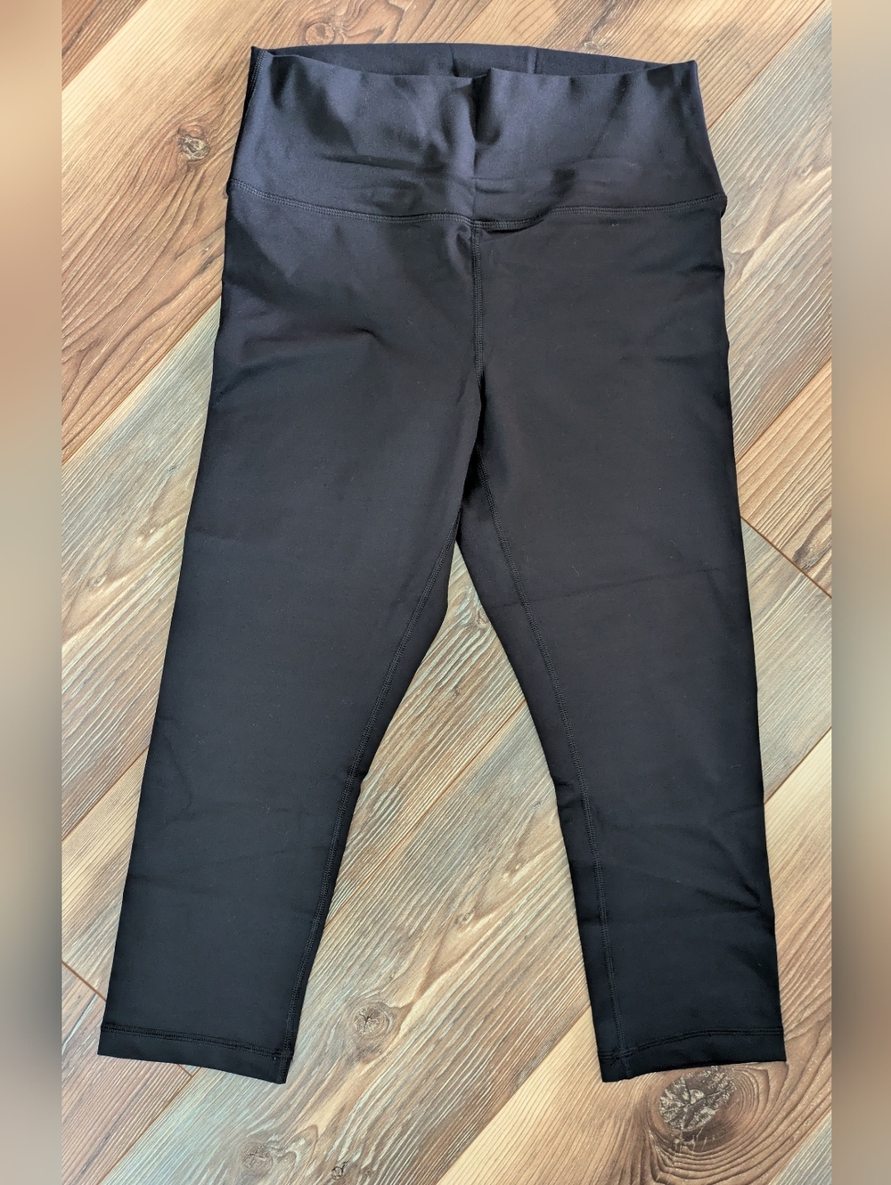 Nude Tech Cropped High Rise Leggings Black 980214898 XL